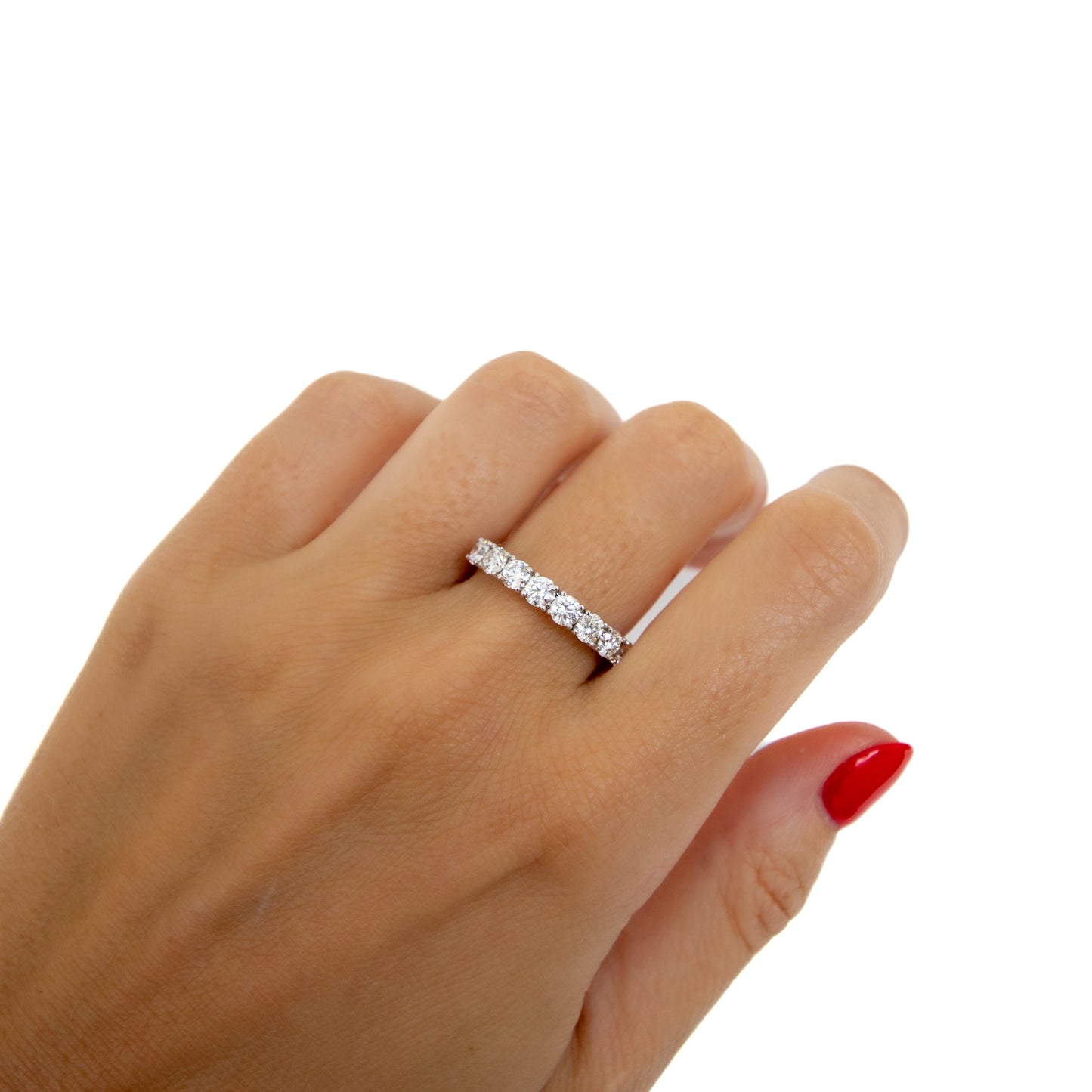 Round Diamond Eternity Ring Hong Kong