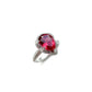 Red Spinel and diamond ring, GIA certified spinel and diamond ring. 红色尖晶石和钻石戒指 香港
