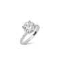 3.06ct Round Cut Diamond Engagement Ring Hong Kong. 3 carat round diamond ring. 3ct tiffany engagement ring. 3 carat lab grown diamond ring, classic. USA. Australia UK