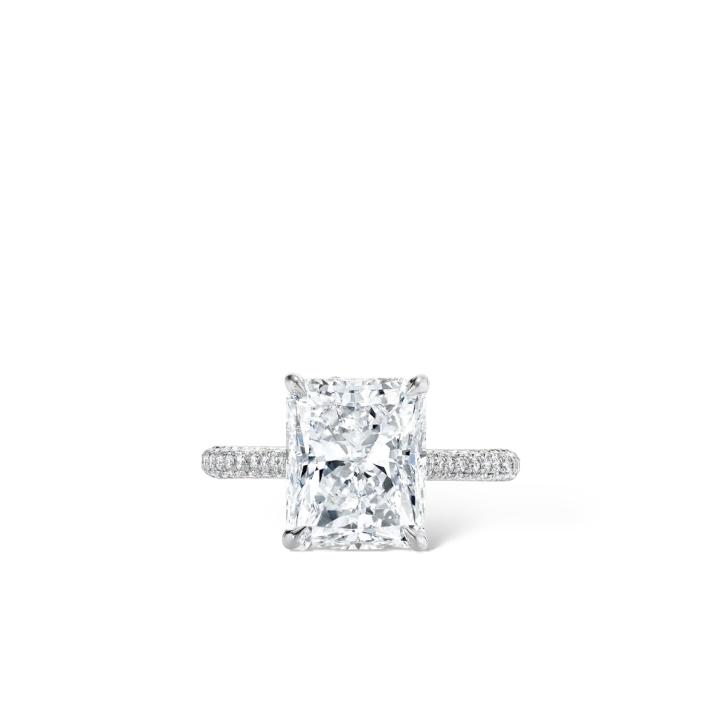 Radiant Cut Diamond Engagement Ring