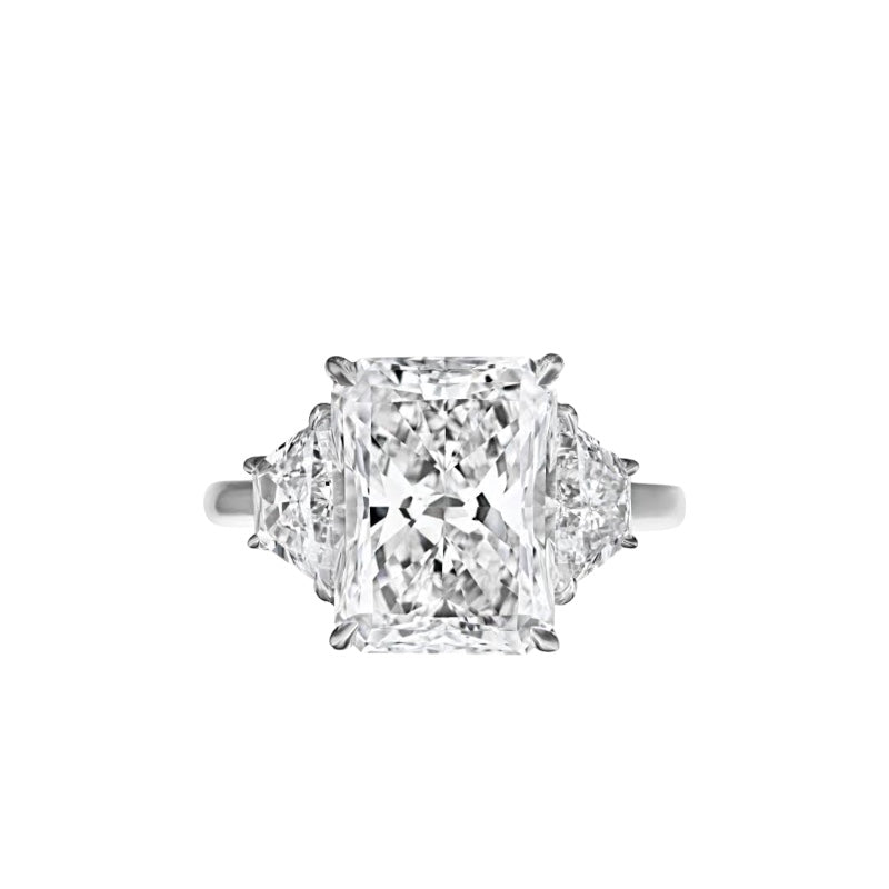 Radiant Cut Diamond Ring Hong Kong