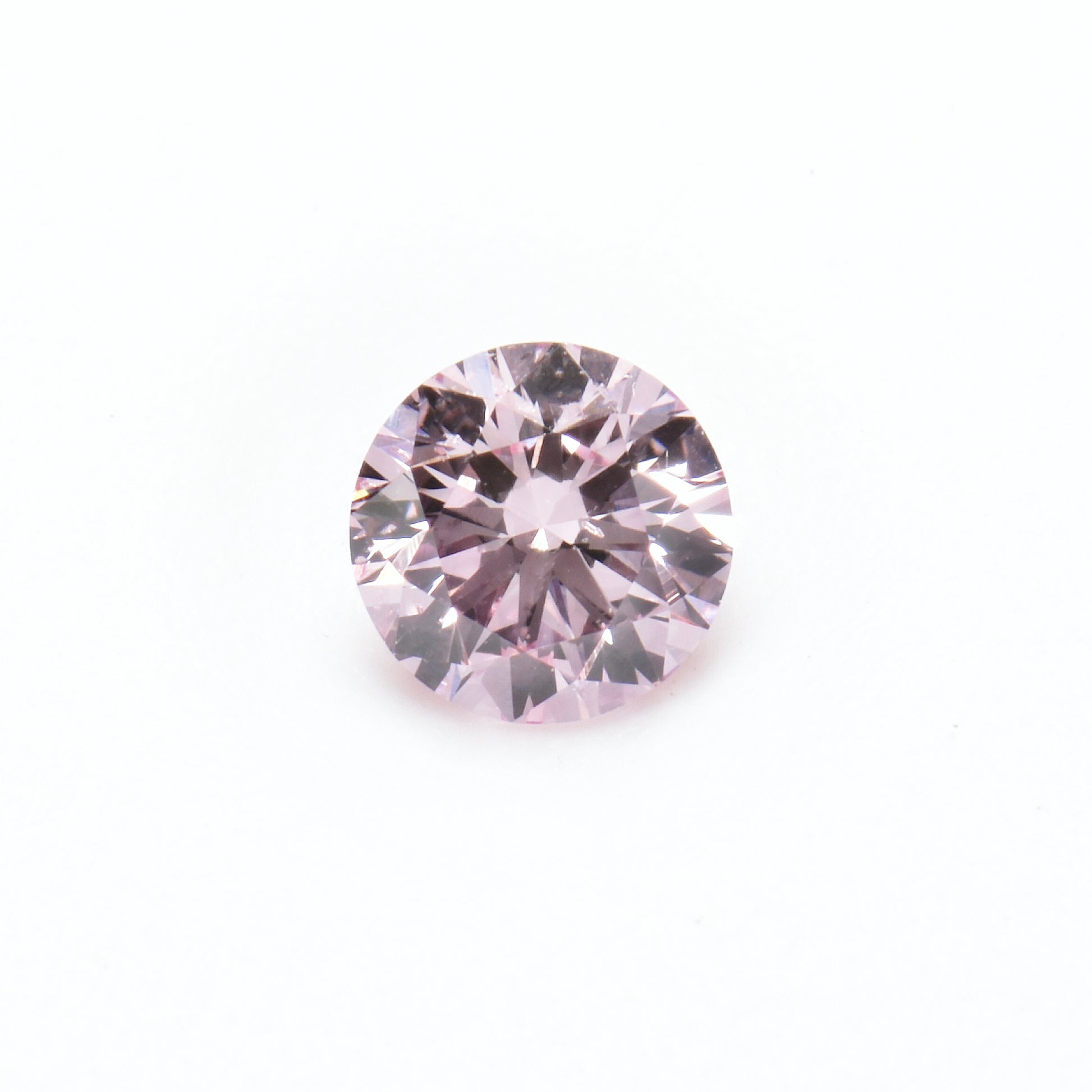 0.20ct round natural pink Argyle mine diamond by Valentina Fine Jewellery Hong Kong. Global free delivery including USA Australia and Dubai