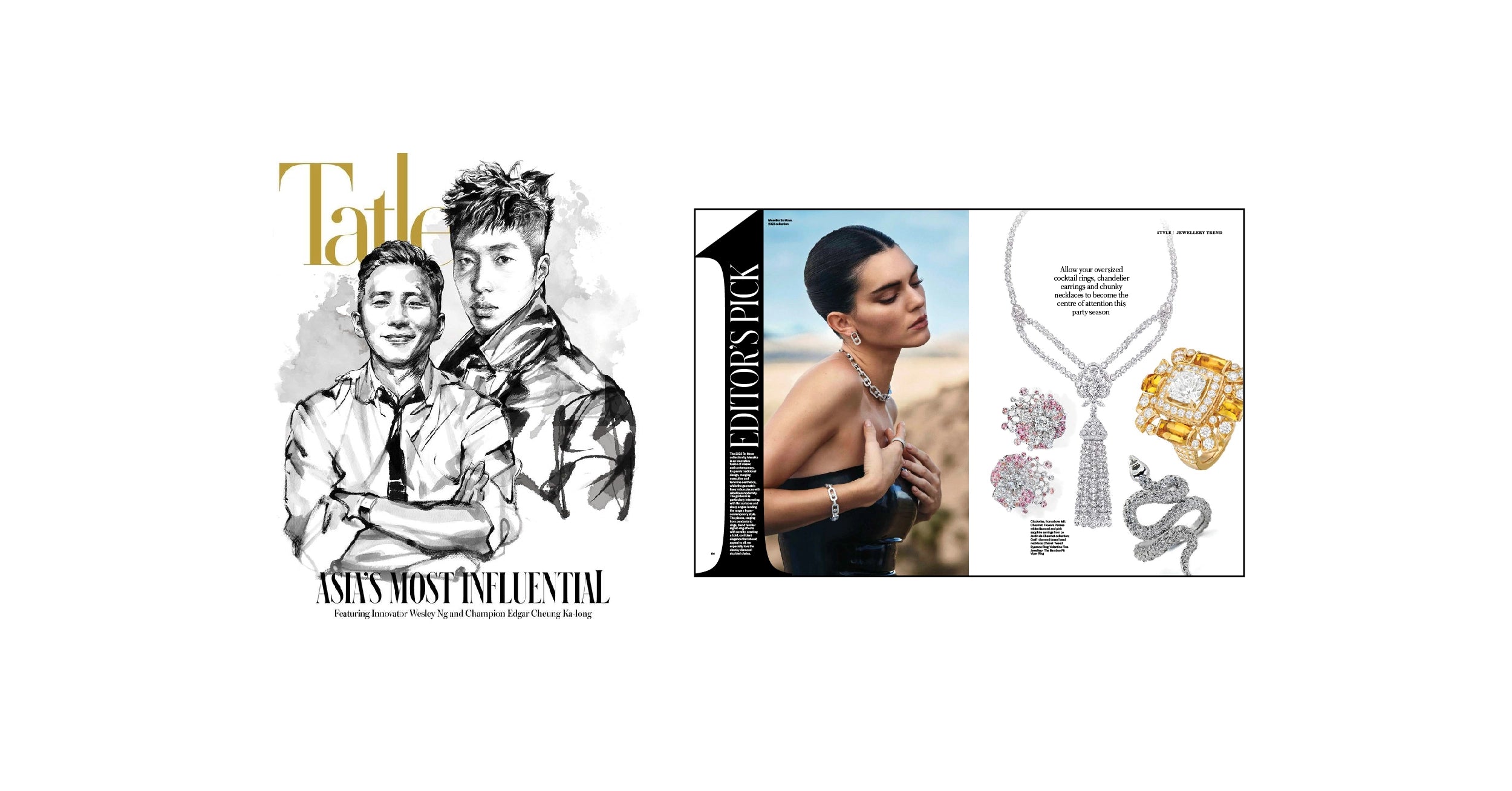 Snake diamond ring in 18k gold by Valentina Fine Jewellery Hong Kong featured in Tatler Asia. Global free shipping including USA and Australia
