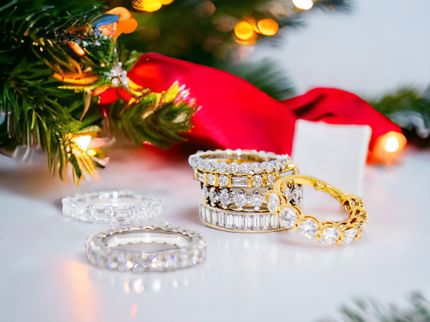 Christmas Proposal - wedding rings and engagement rings Hong Kong