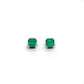 Emerald and Solid 18K White Gold Cufflinks Hong Kong