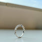 Dainty shared prong diamond eternity ring Hong Kong