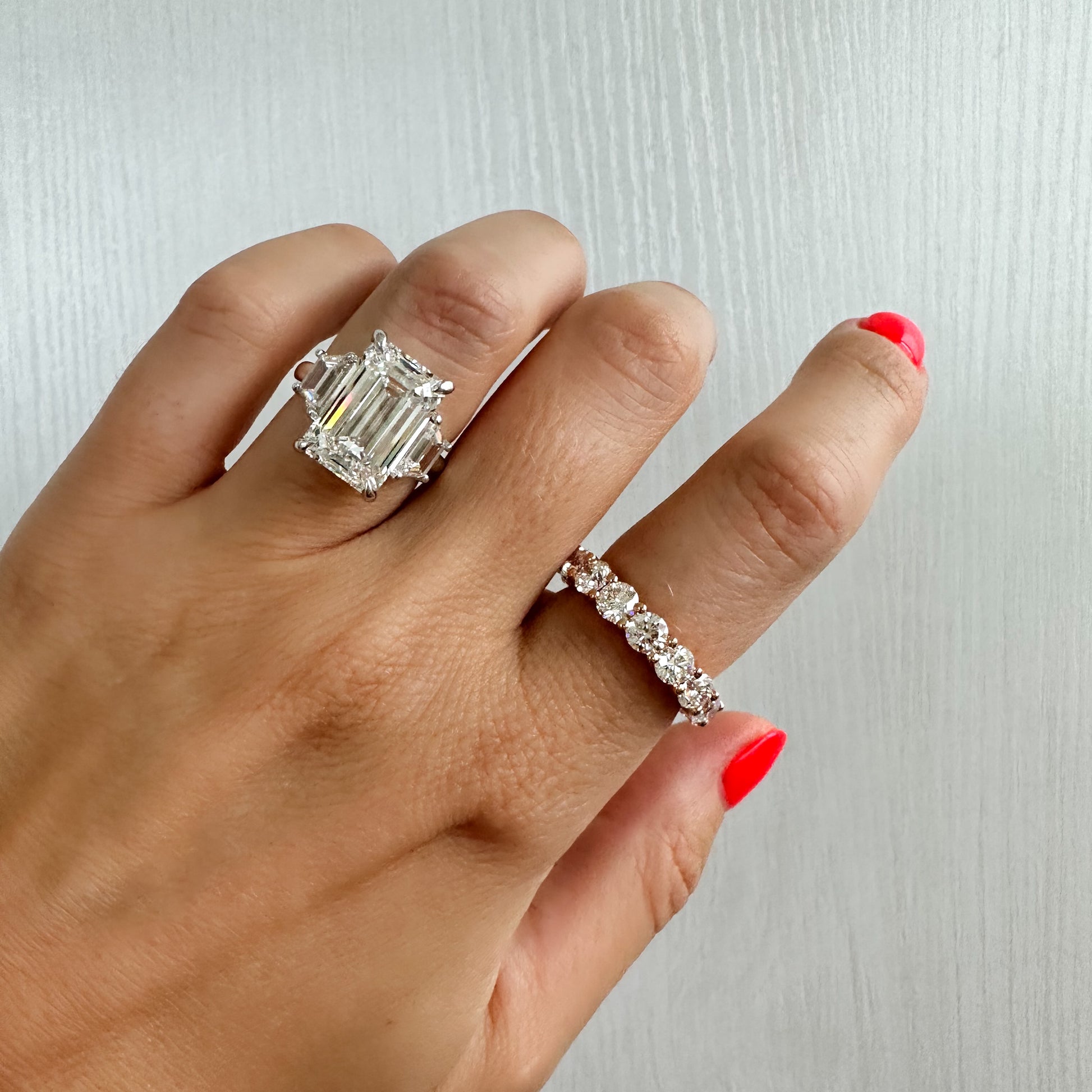 Emerald Cut Engagement Ring – Valentina Fine Jewellery