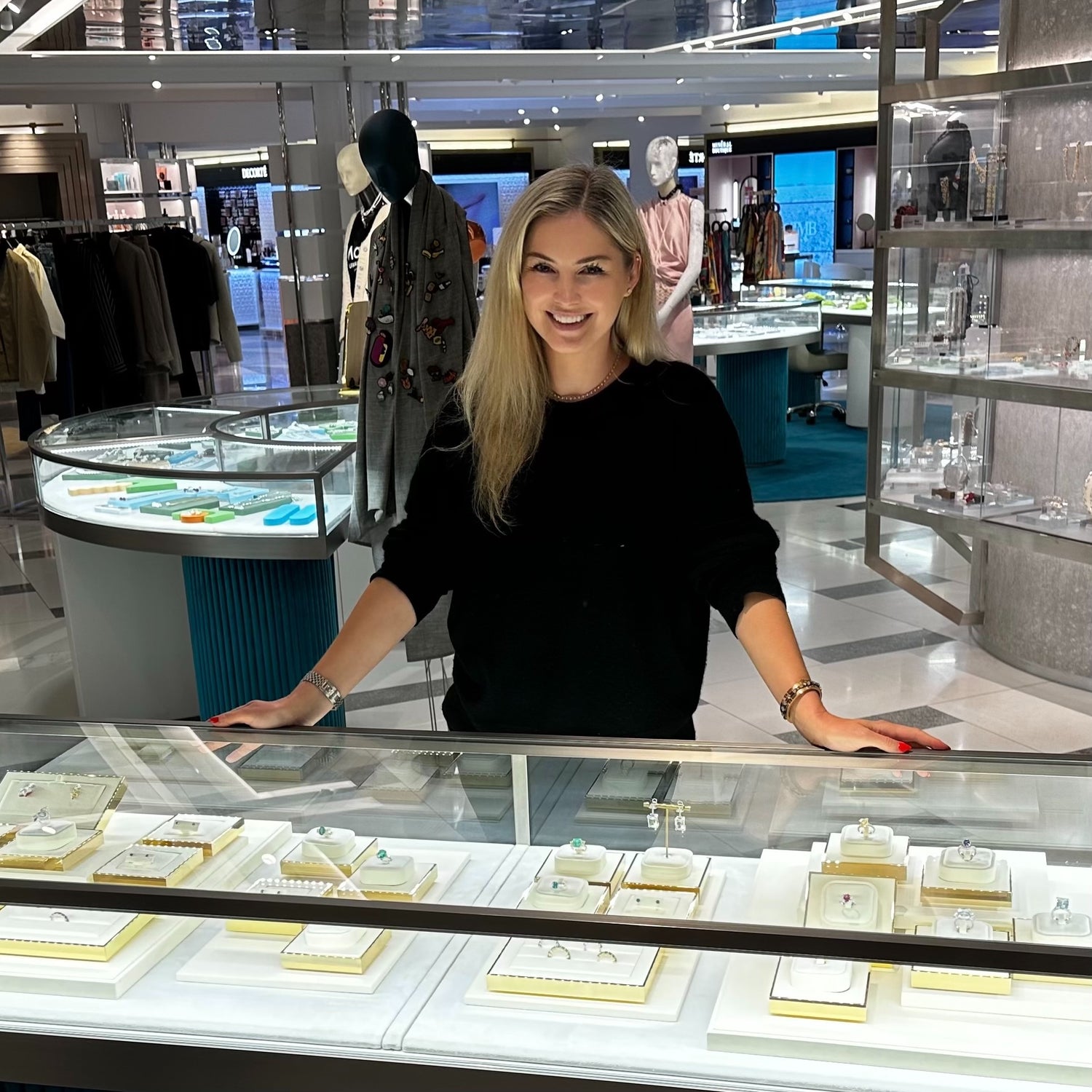 Valentina Fine Jewellery founder Anastasia Gardner HK stocked in Harvey Nichols
