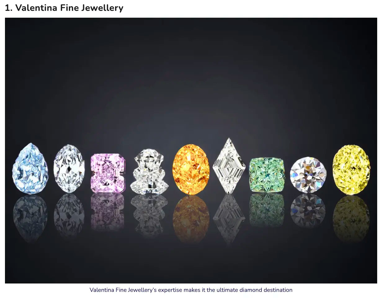 Where to Buy Diamonds in Hong Kong - Valentina Fine Jewellery