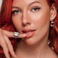 Aquamarine jewellery, aquamarine ring and earrings with diamonds