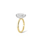 3.10ct Pear Cut Diamond Engagement Ring Hong Kong. 3ct tear drop diamond ring. 3 carat engagement ring USA. Pear cut