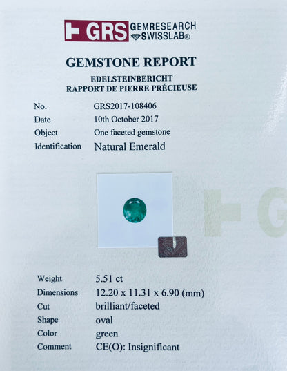 Green Colombian emerald and diamond ring in 18k gold by Valentina Fine Jewellery Hong Kong 