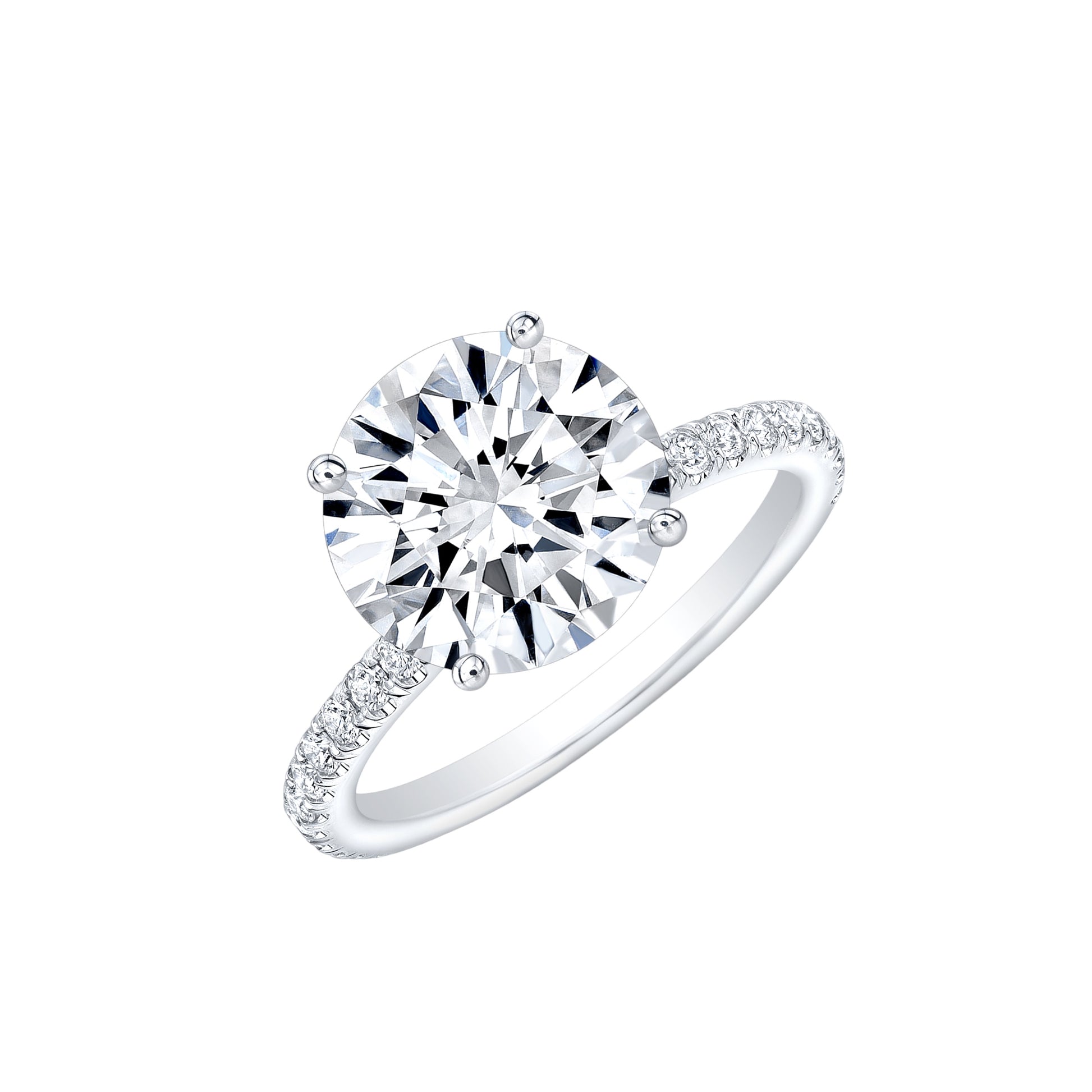 Round Diamond Engagement Ring Hong Kong by Valentina Fine Jewellery