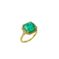 emerald and diamond ring, emerald engagement ring, emerald ring, diamond band, diamond ring, hong kong engagement ring, zambian emerald, cocktail ring, delicate emerald ring, colombian emerald ring, hong kong engagement ring, 翡翠戒指, 祖母绿戒指, 香港珠宝, 订婚戒指, 钻戒, 钻石, 古董钻石, emerald and yellow diamond ring, yellow diamonds, yellow diamond, colour diamond, muzo emerald